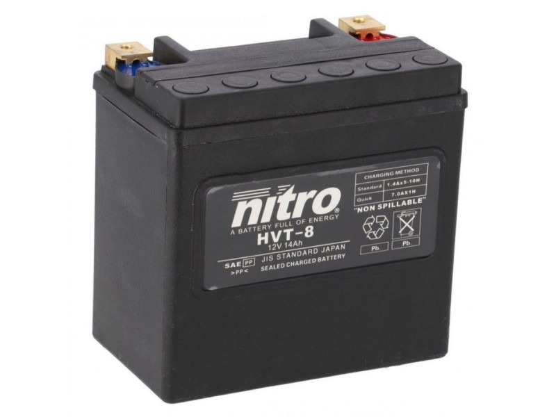 Аккумулятор AFAM NITRO HVT V-Twin Battery [14 Ah], CCA 240 (A)